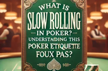 Slow Rolling in Poker: Ultimate Etiquette Blunder Explained