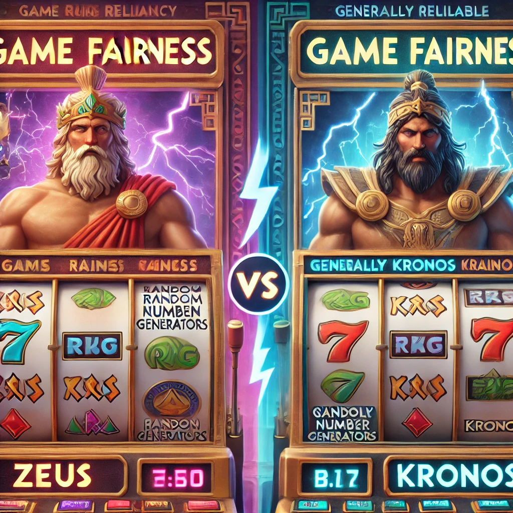 Game fairness concerns for Zeus and Kronos