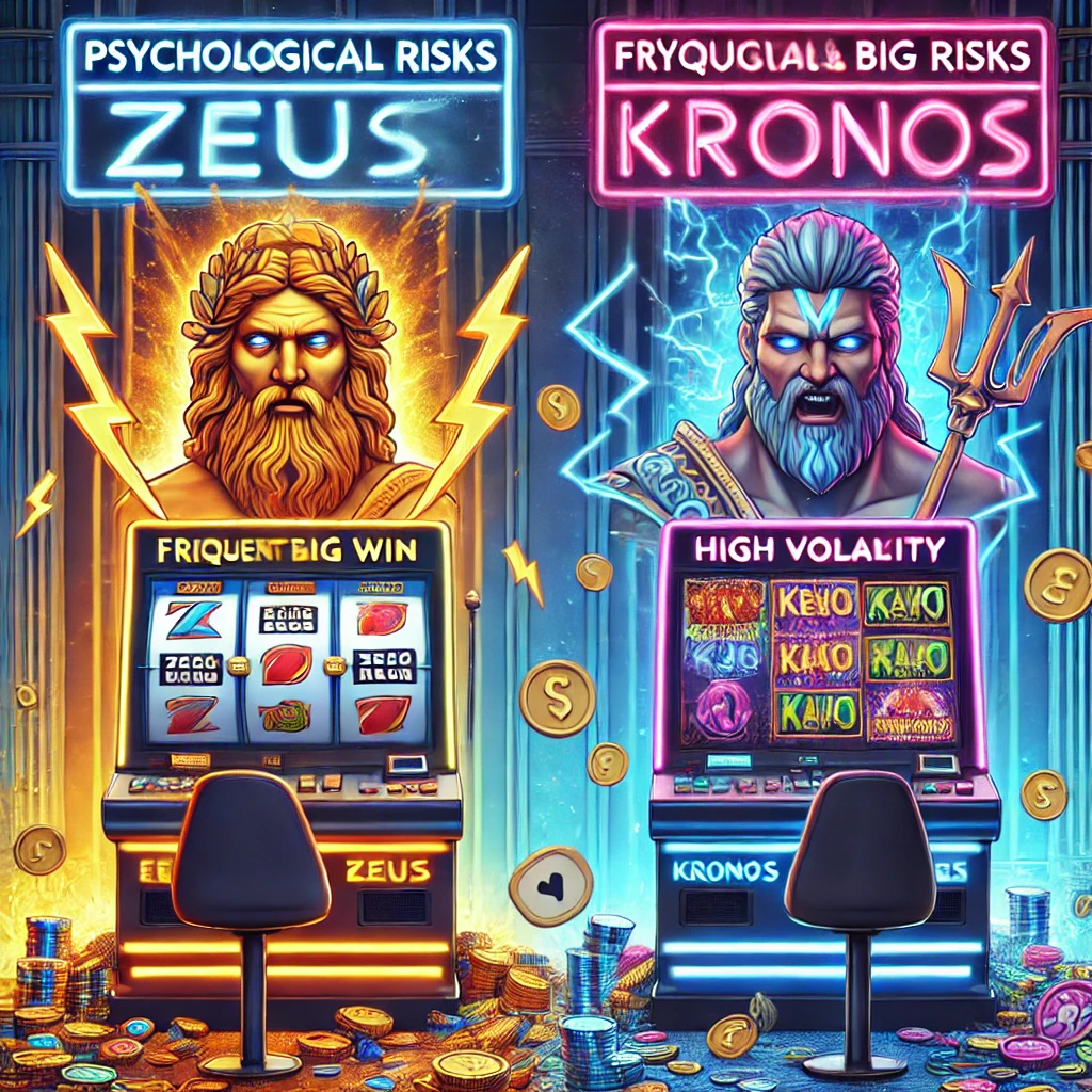 Psychological and financial risks of Zeus and Kronos