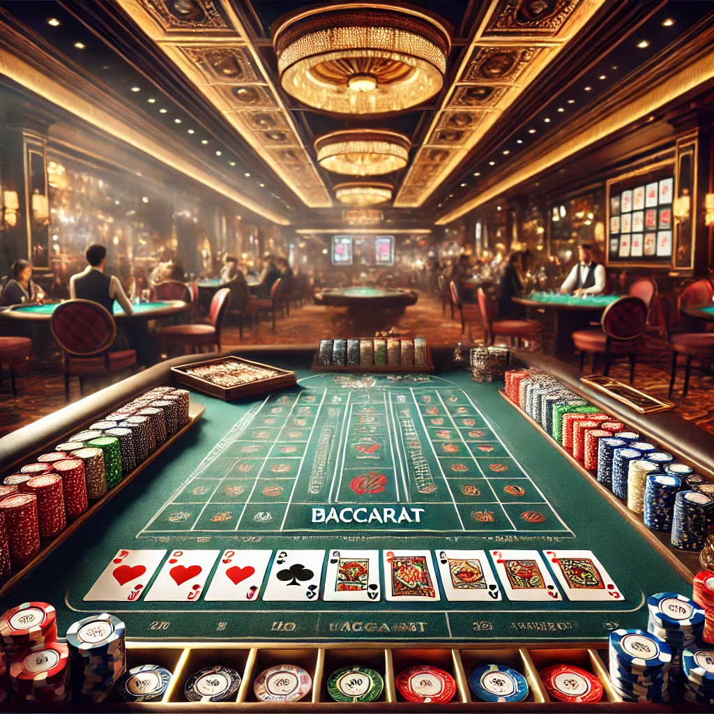 Blackjack Dealer and Table