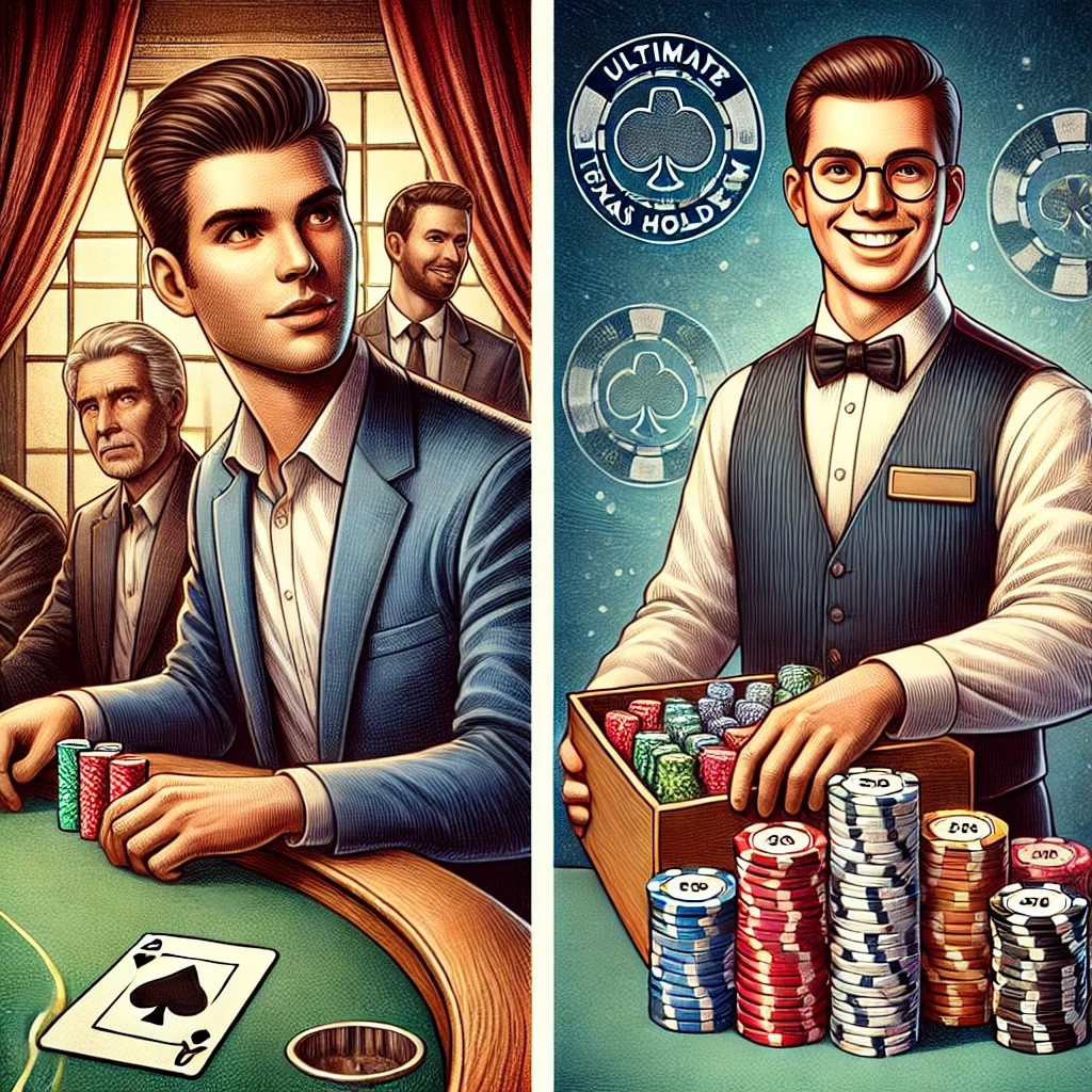 House edge in Poker vs Ultimate Texas Hold'em