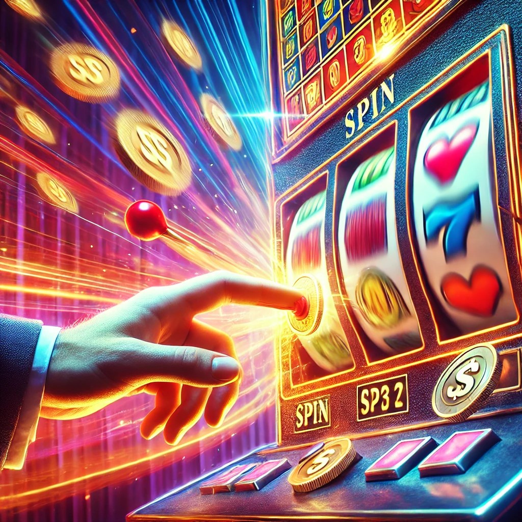 Slot machine rapid play