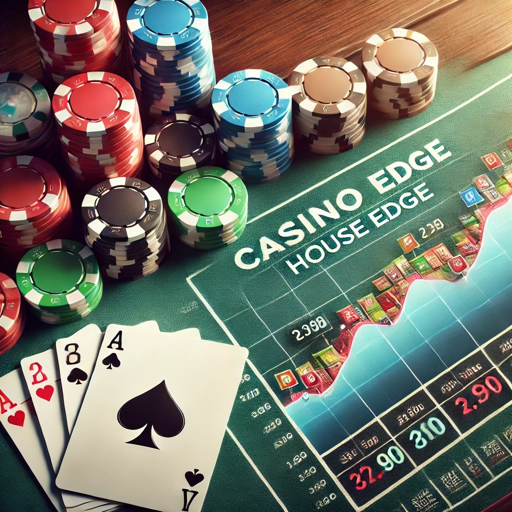 House edge in Poker vs Casino Hold'em