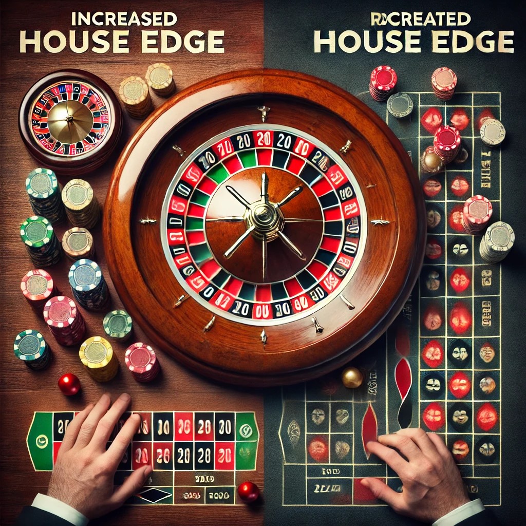 Higher house edge in Double Ball Roulette