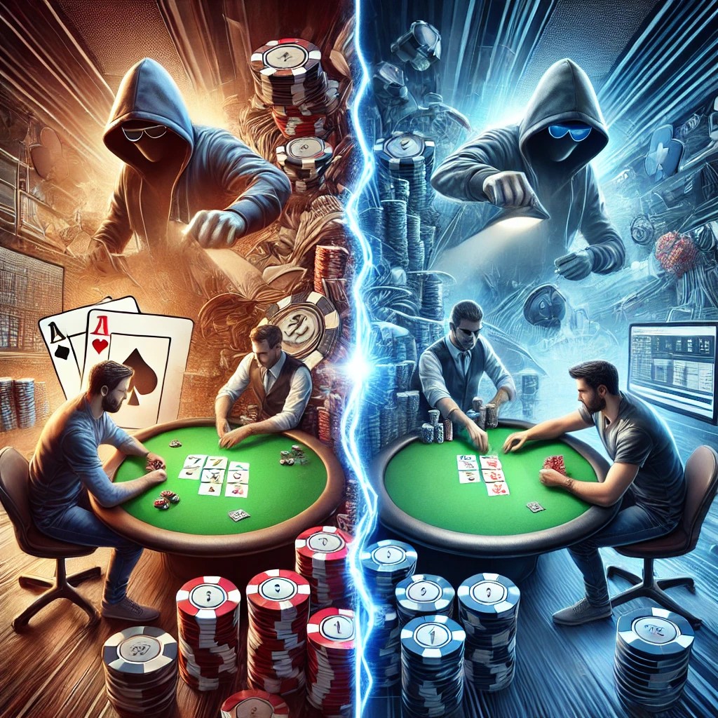 Strategic plays in Poker and High-Low Split