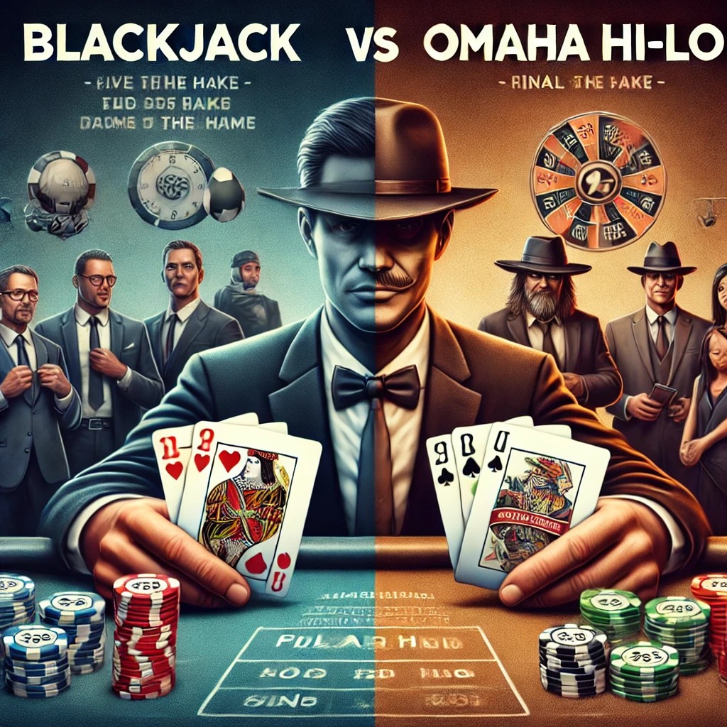 Conclusion Blackjack vs Omaha Hi-Lo