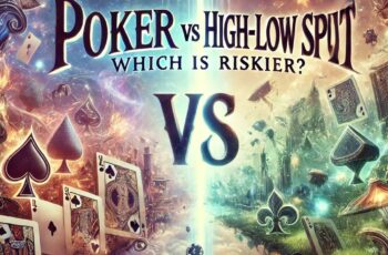 Poker vs High-Low Split: Which is Riskier?