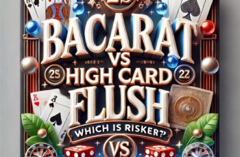 Baccarat vs High Card Flush: Which is Riskier?