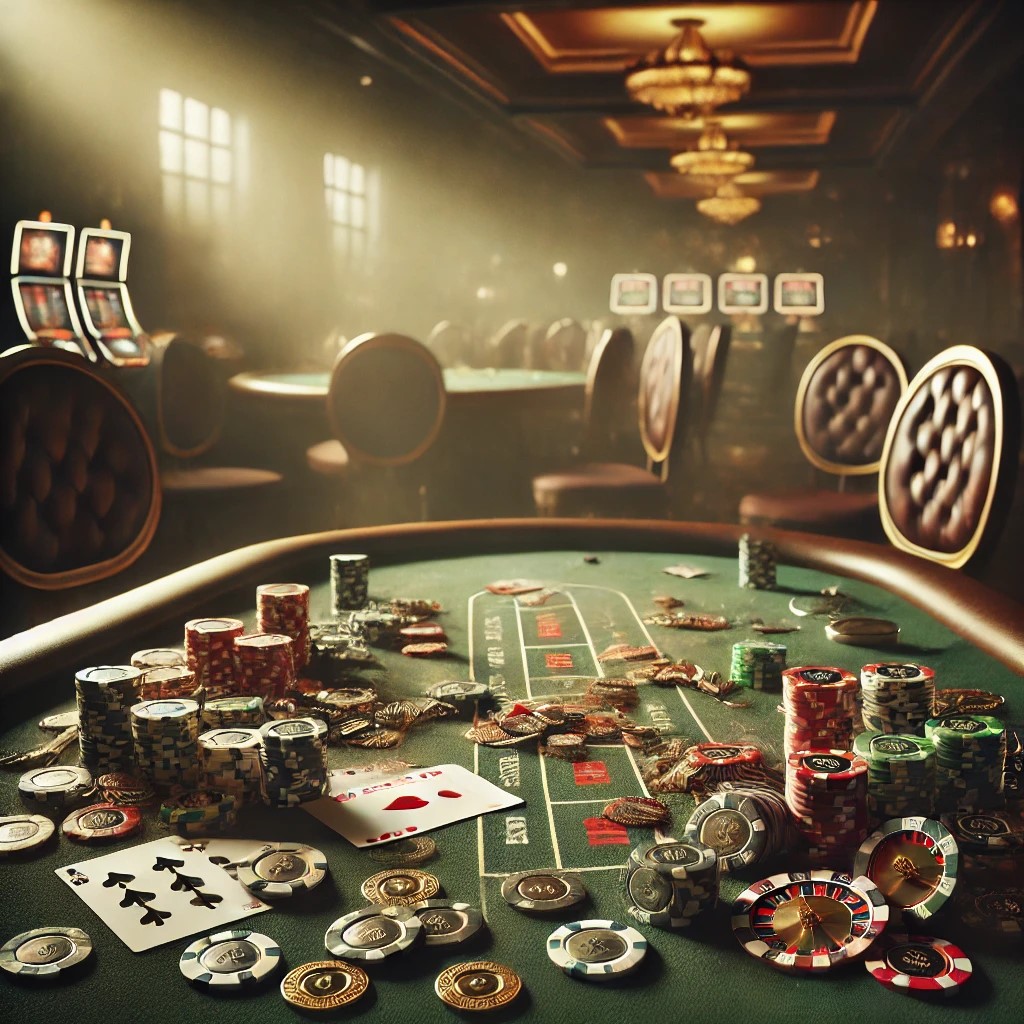 Financial toll of casino games